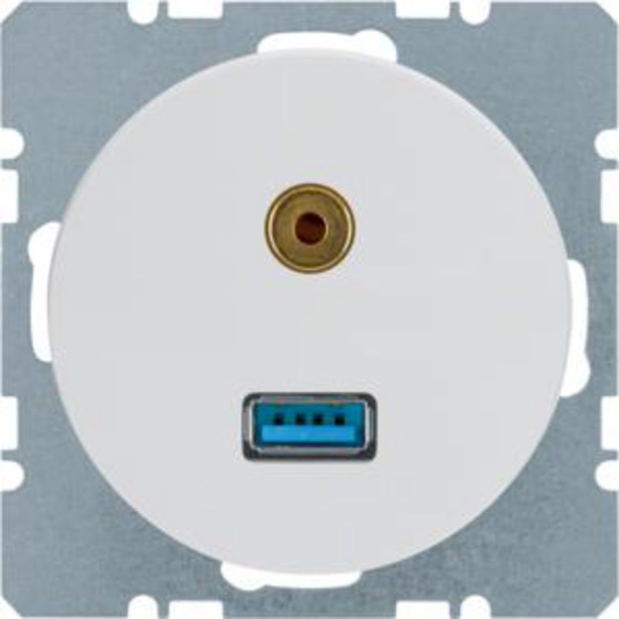 USB/audio 35mm mini-Jack wcd berker R.1/R.3 polarwit