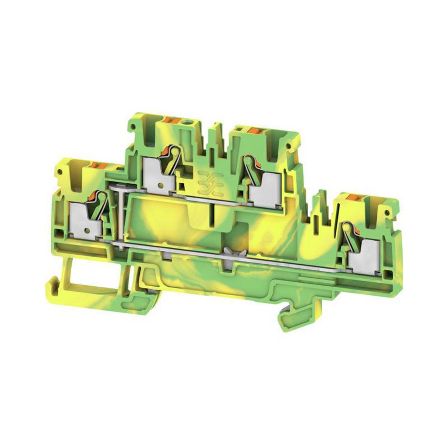 Aardklem PE groen/geel 2.5mm² 800 Vr 1547680000 VVE=50