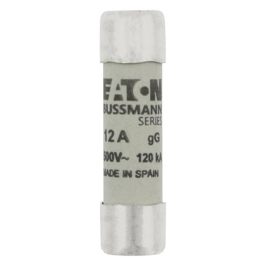 Zekering laagspanning 12A AC 500V 10x38mm gL/gG IEC VVE=10