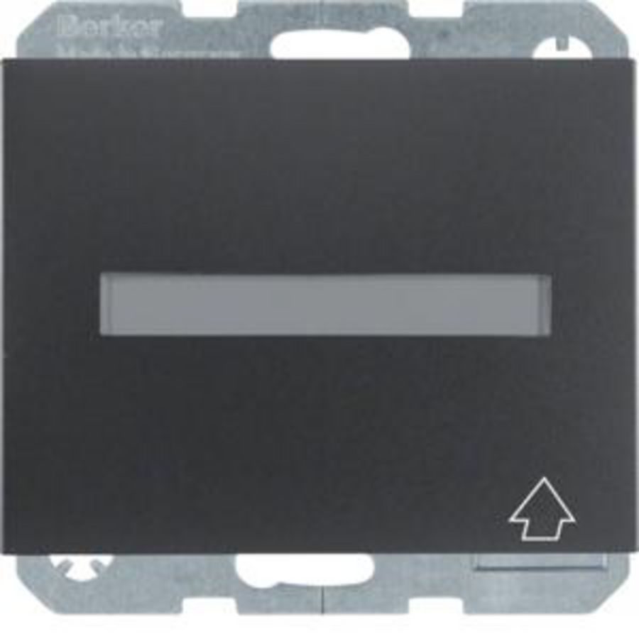 Wandcontactdoos RA kd tekstv. IP44 berker K.1/K.5 antraciet