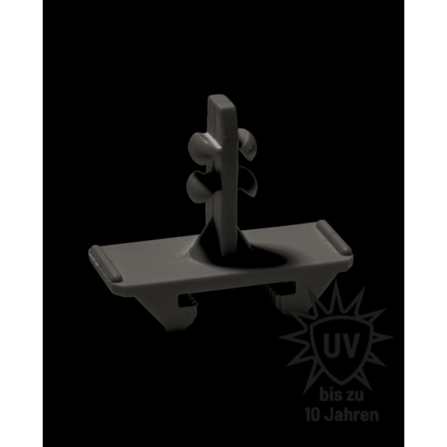 ESD11 Euro klemplug 11mm zwart VVE=200