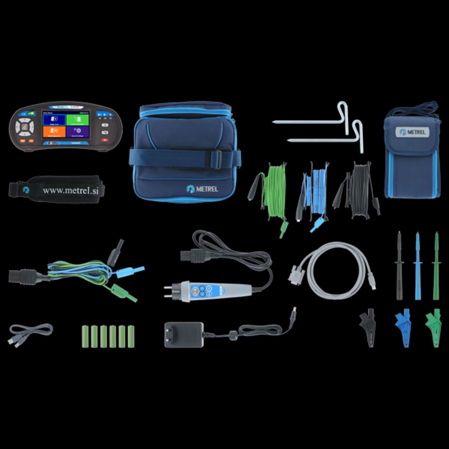 Installatietester Eurotest XC - basis set volgens de NEN 101