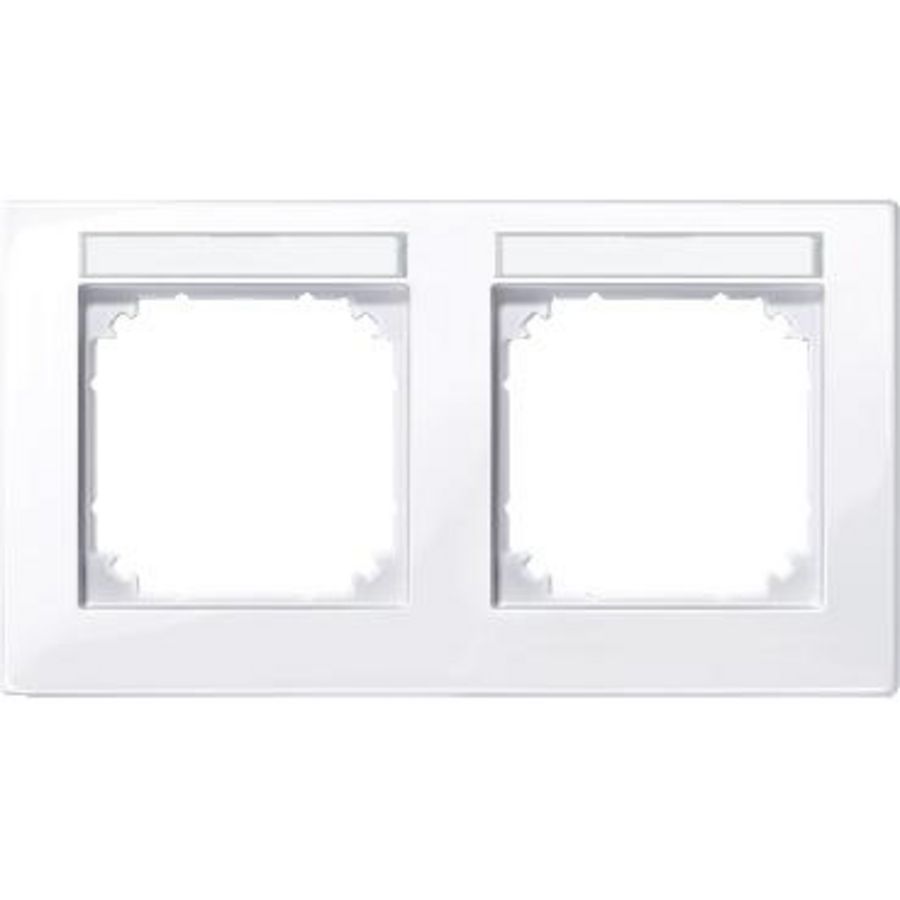 Afdekraam-M-Plan-2-voudig-Horizontaal-Tekstveld-Actief wit