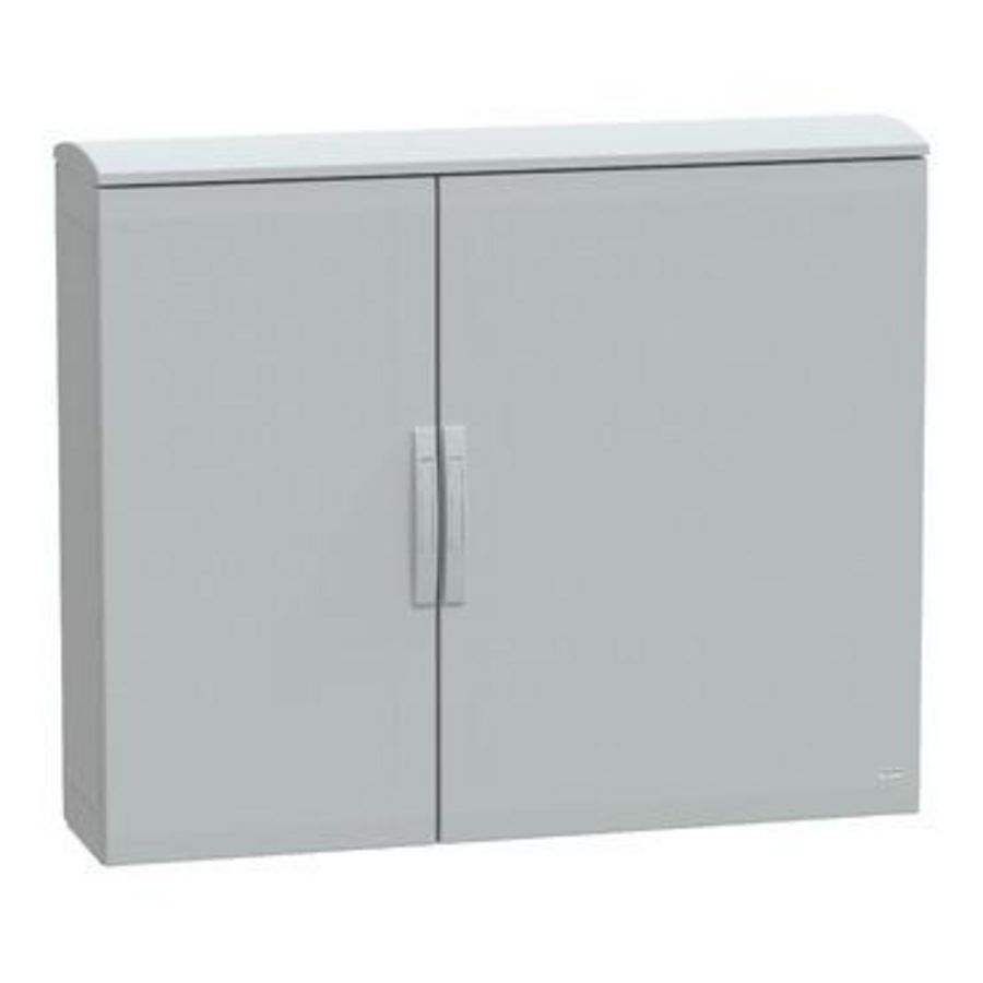 Staande behuizing + dak Polyester IP44 1000x12 Thalassa PLAT