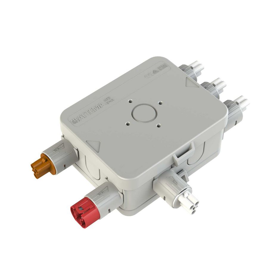 Stekerbare kabeldoos wand-/plafondmontage AKW-EV0