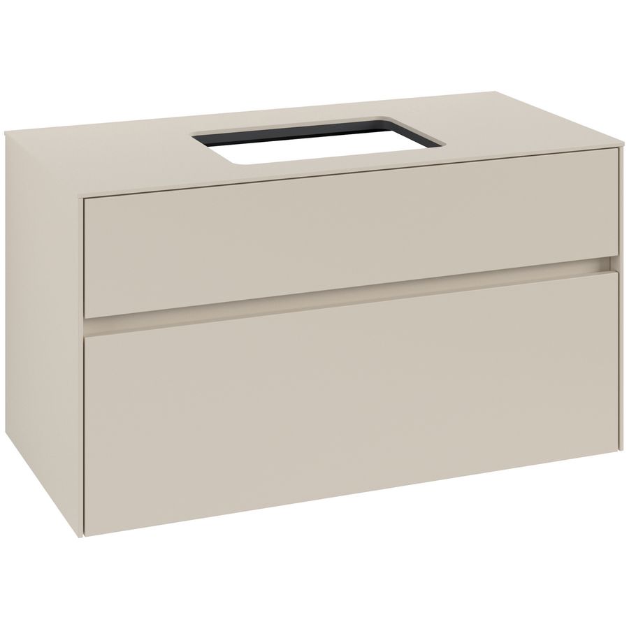 Wastafelonderkast Collaro 1000x548x500mm Cashmere Grey C10900VN
