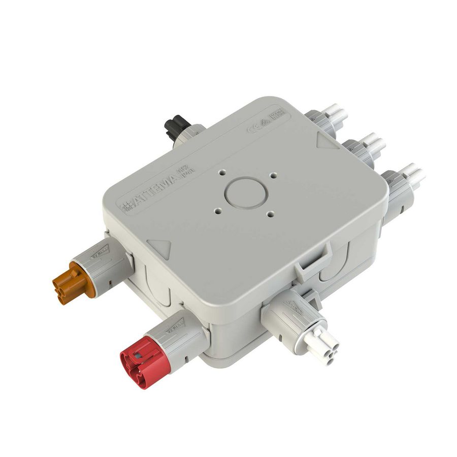 Stekerbare kabeldoos wand-/plafondmontage AKW-EV1