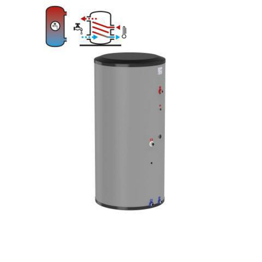 Boiler DUO HLS-E 200L SST isolatie wit