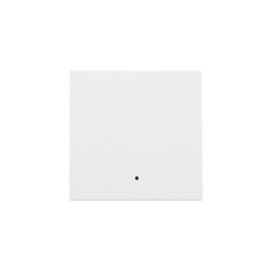 Afwerkingsset lens enkelvoudige elektr. Schakelaar white c.