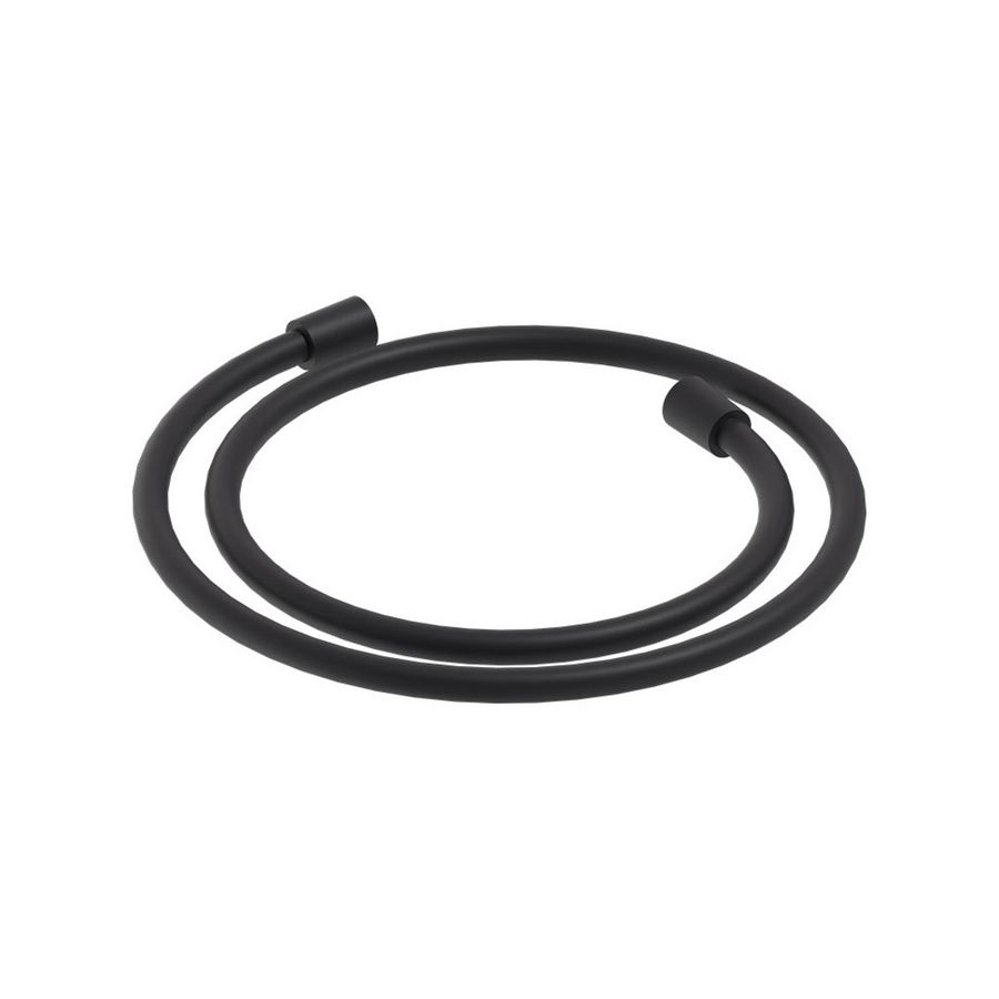 Doucheslang smooth 1250mm mat zwart PED MAY