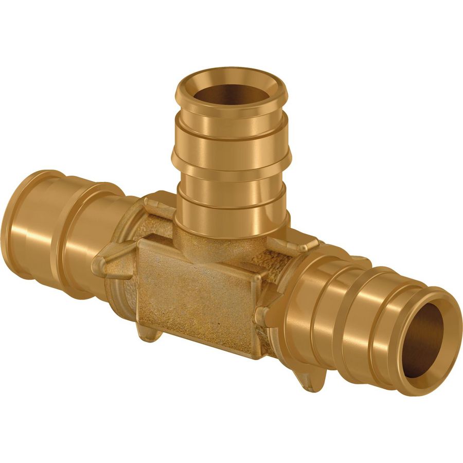 T-koppeling schuif Q&E messing 12x12x12mm VVE=10