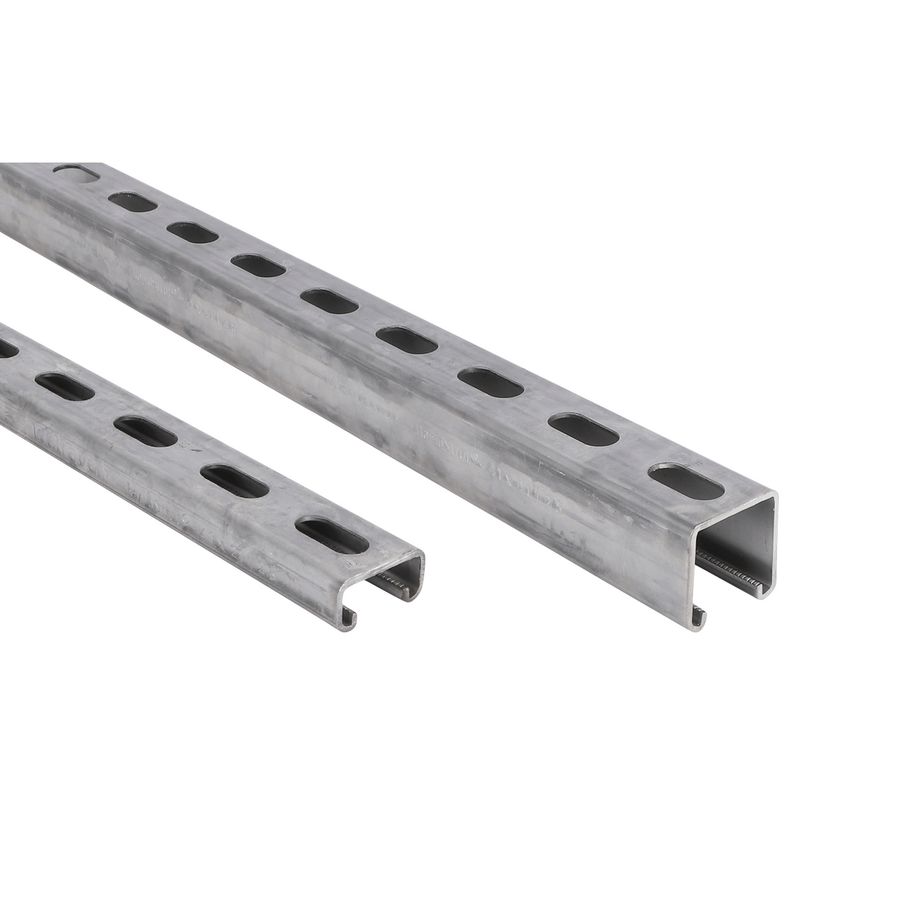 Lengte a 3m. RapidStrut BIS 2,5mm RVS 41x41/2,5