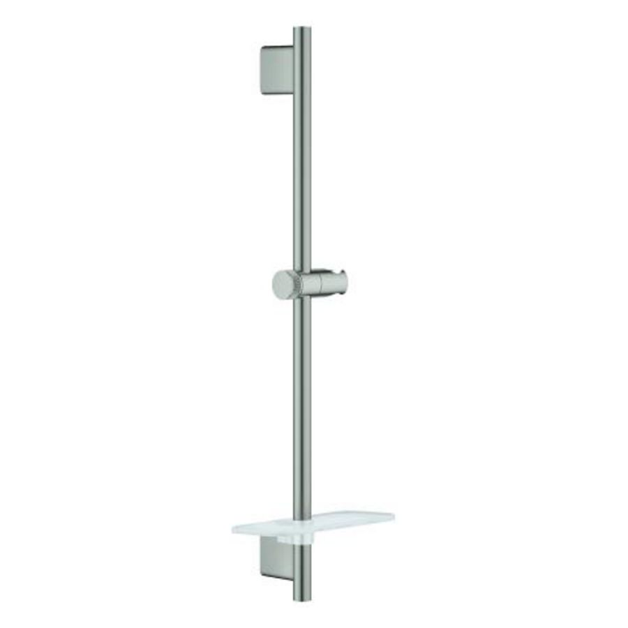 Rainshower SmartActive glijstang 600mm Supersteel met zeepschaal Grohe