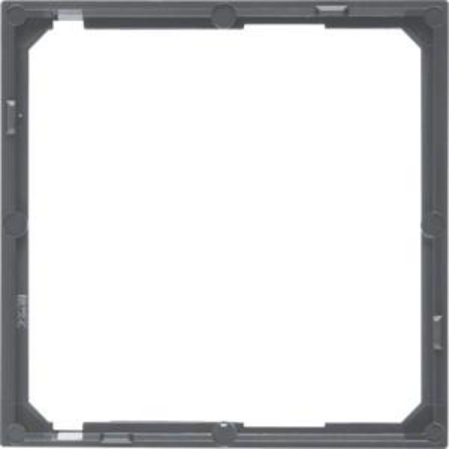 Tussenring v centraalplaat berker S.1/B.3/B.7 antraciet