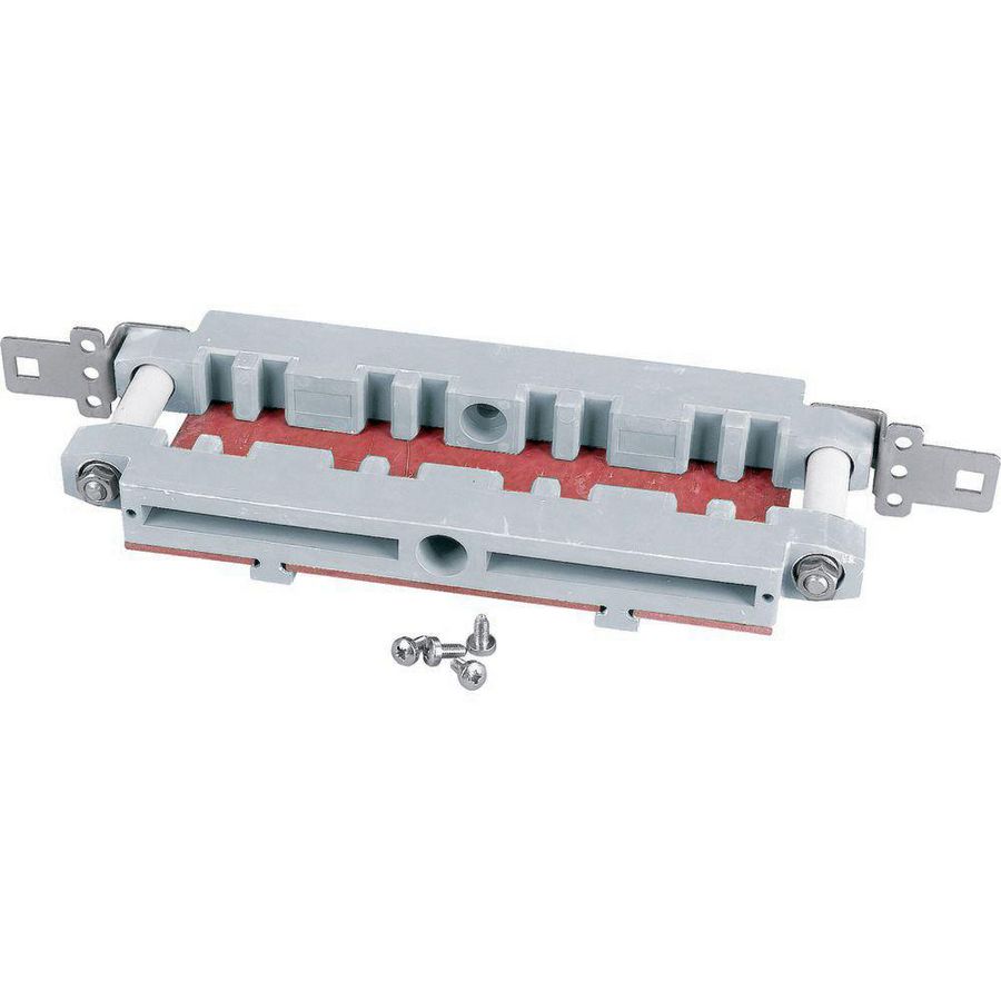 3P/4P Railsteunhouder incl. Eindstuk, 2x20x10 mm voor railsy