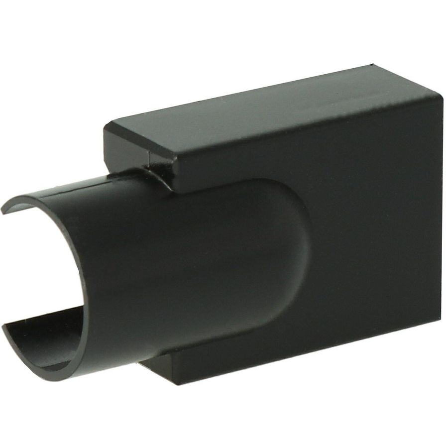VM25 Verloopmof 19 mm zwart (RAL 9005) VVE=50
