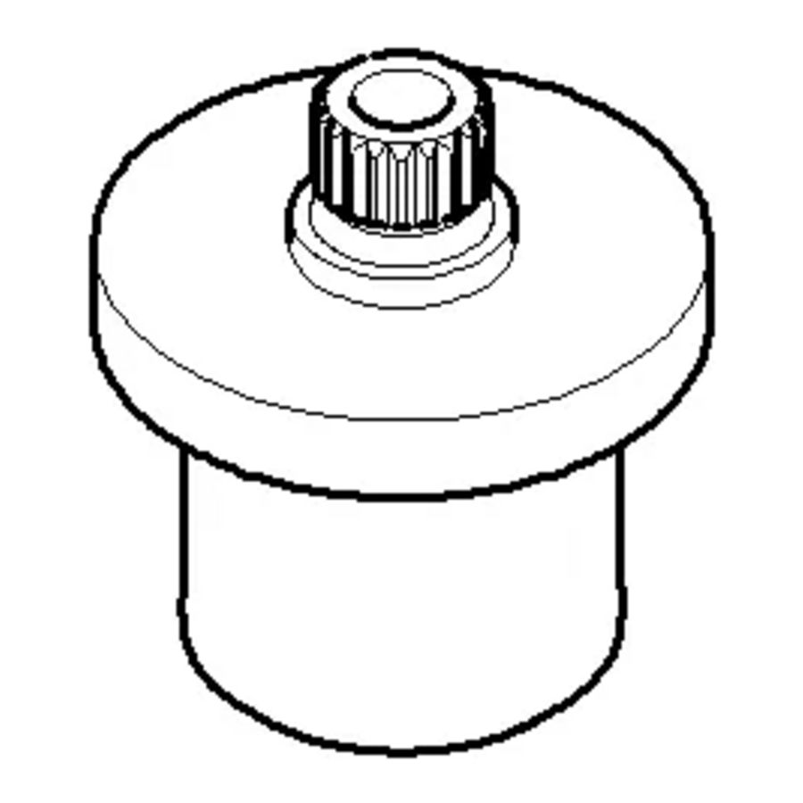Bevestiging kapmontage 26x28mm Platina