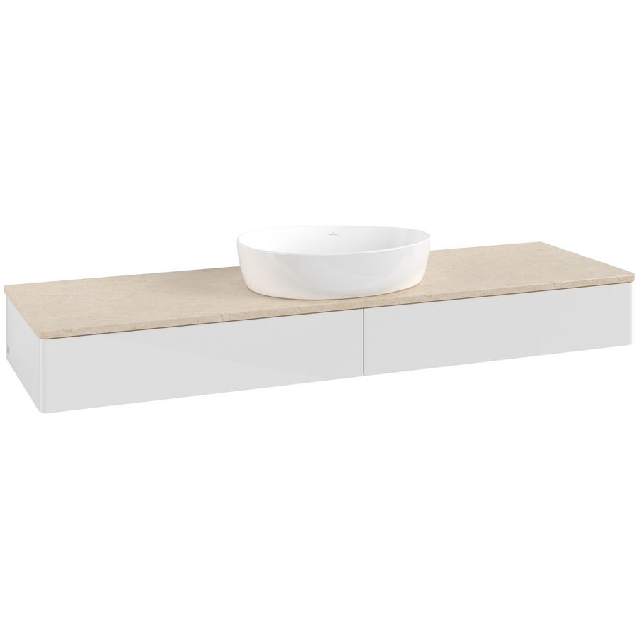 Wastafelonderkast Antao 1600x190x500mm G.White.L K14013GF
