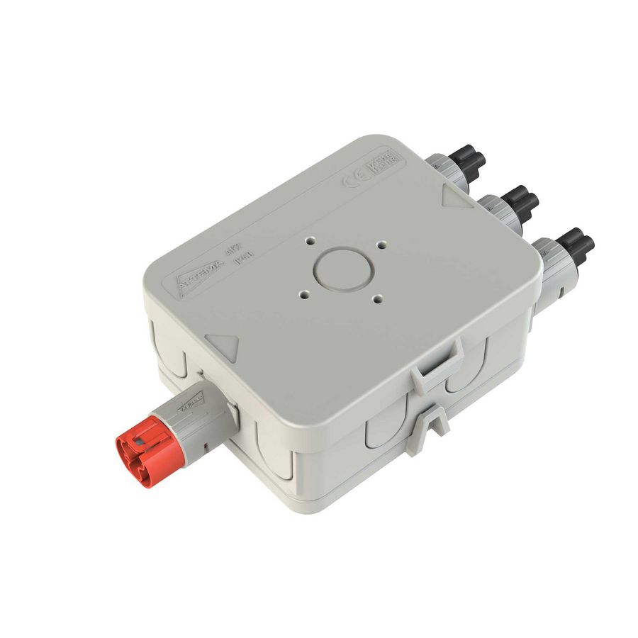 Stekerbare kabeldoos wand-/plafondmontage AKW-V3