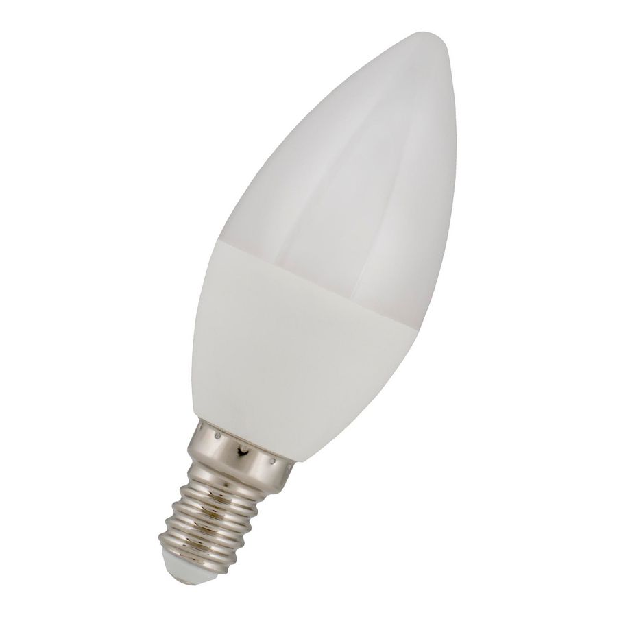 LED-lamp C37 Ecobasic E14 6W 41W 490lm 827 opaal