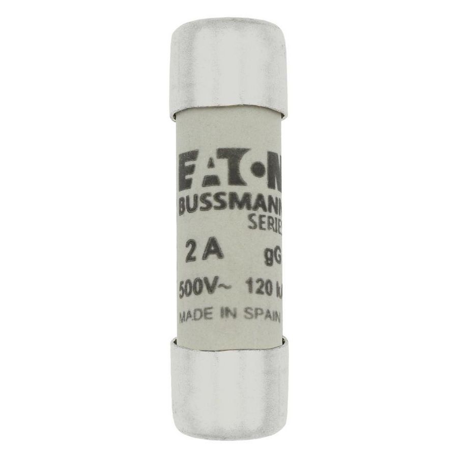 Zekering laagspanning 2A AC 500V 10x38mm gL/gG IEC VVE=10