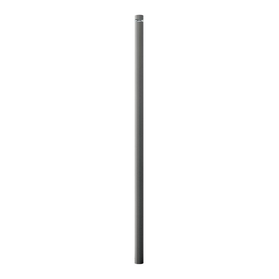 LED-Bollard 3000K 13W dimbaar 1-10V cirkelvorm. extra versp.