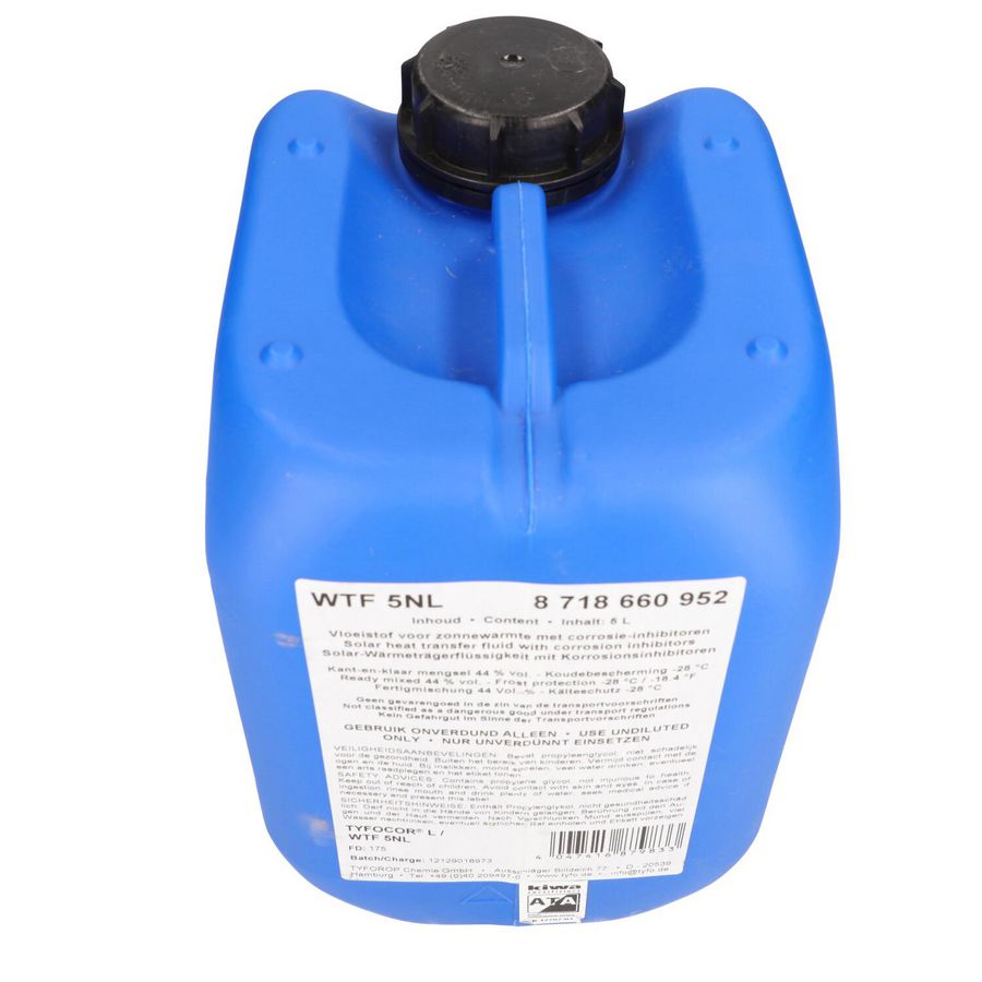 Zonneboilervloeistof 5ltr. WTF5 NL 8718660952