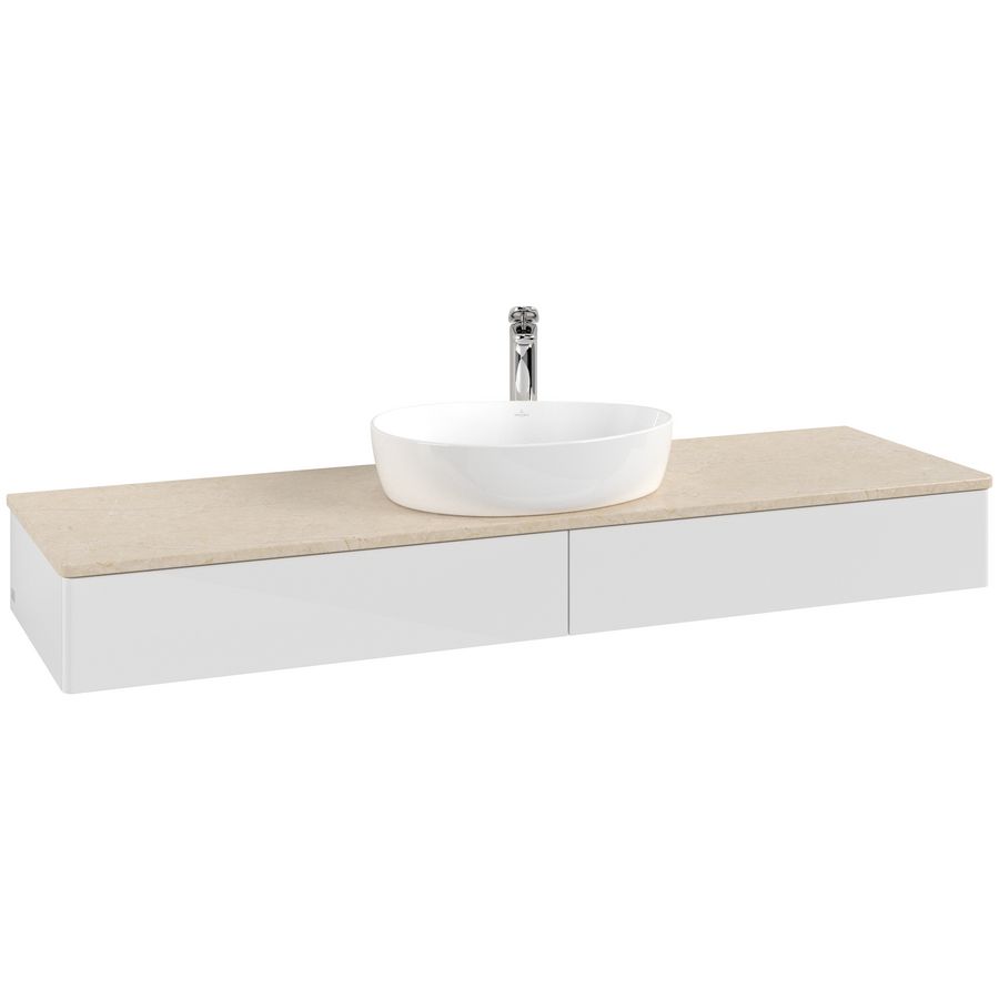 Wastafelonderkast Antao 1600x190x500mm G.White.L K14053GF