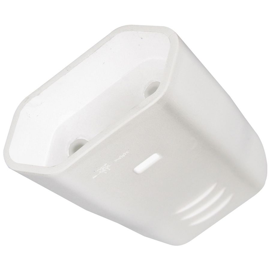 Contrastekker Euro kunststof 25A wit 2-pack VVE=10