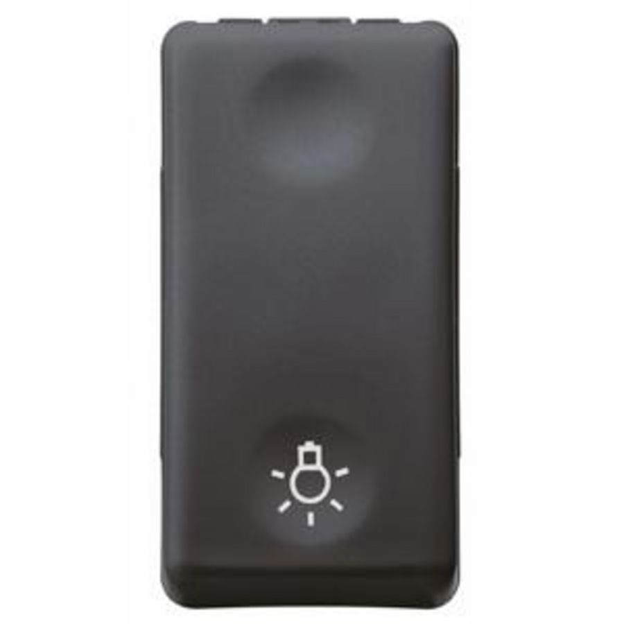 DRUKKNOP 1P 250 Vac-NO 10 A-MET SYMBOOL VERLICHTING-1 VVE=5