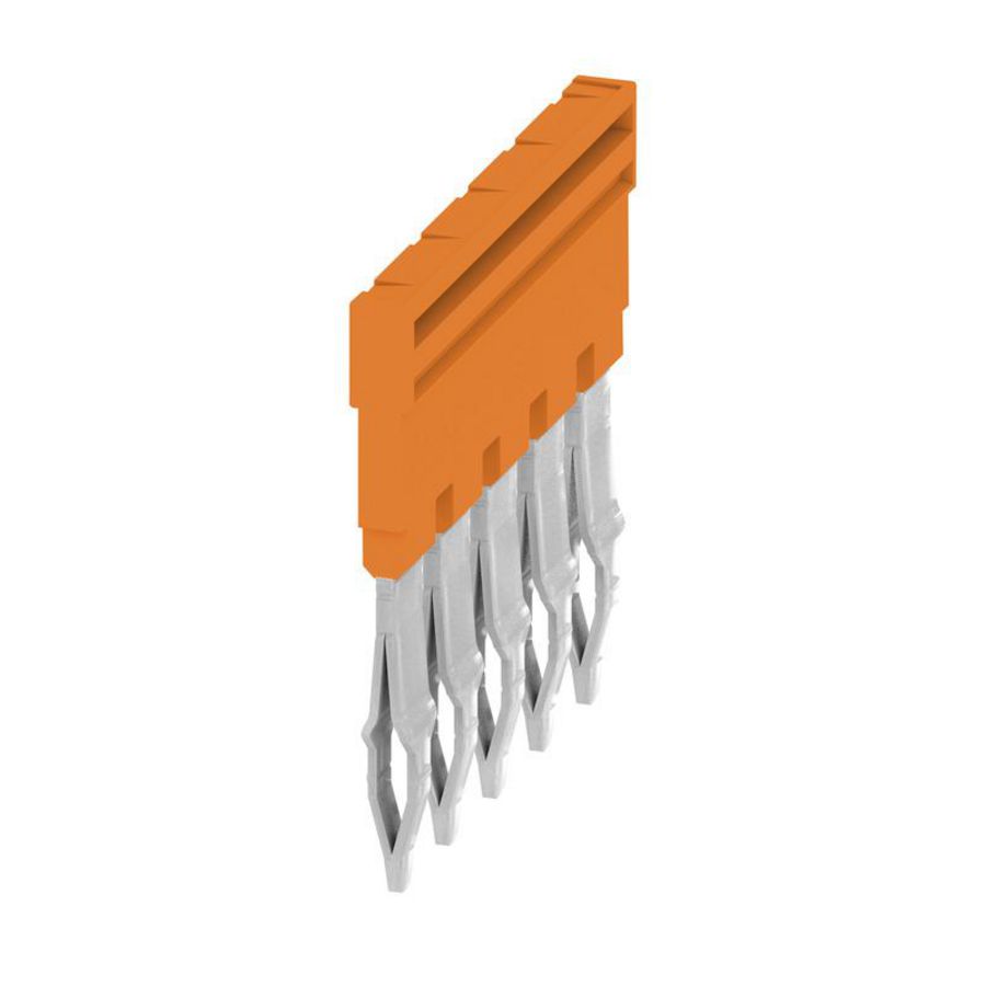 Dwarsverbinder (terminal) Plugged oranje 32 A p: 5 VVE=60