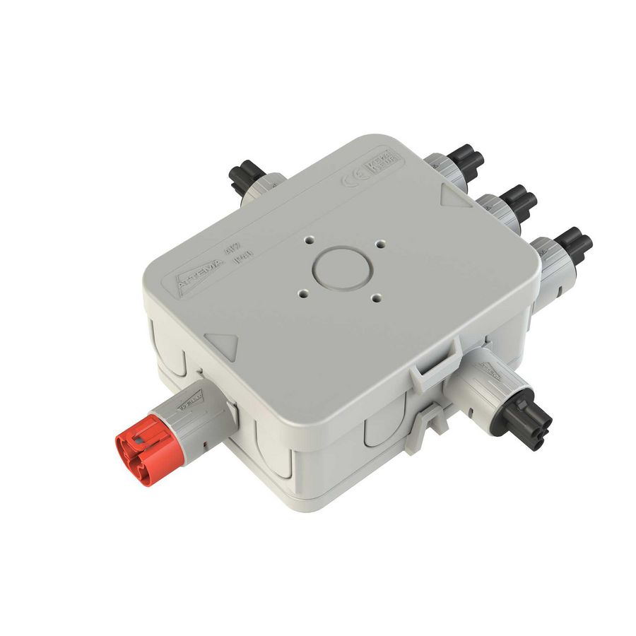 Stekerbare kabeldoos wand-/plafondmontage AKW-V5