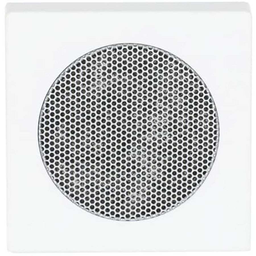 Centraalplaat voor radioluidspreker f-matwit (8253-884)