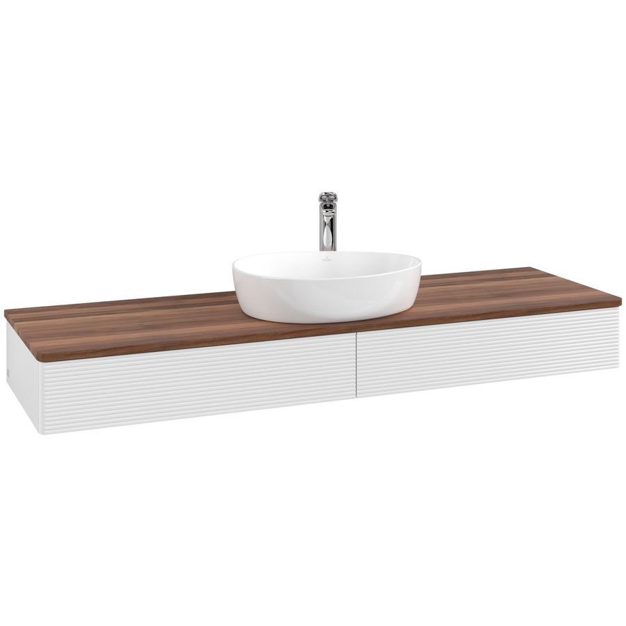Wastafelonderkast Antao 1600x190x500mm G.White.L K14152GF