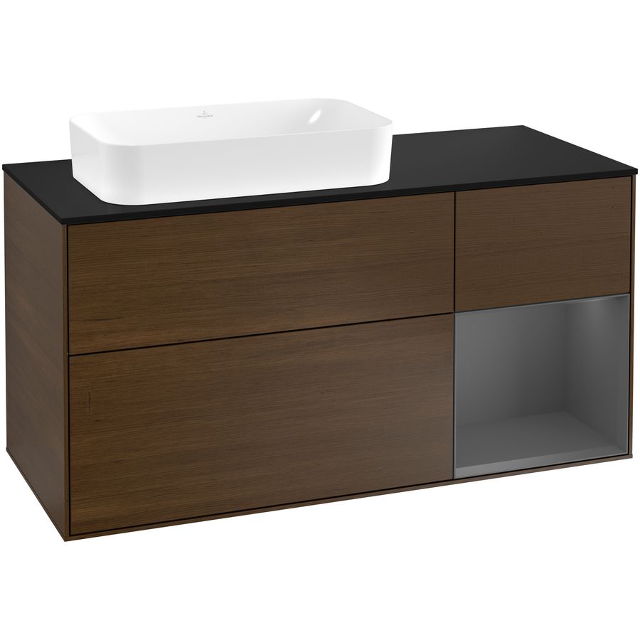 Wastafelonderkast Finion 1200x603x501mm W.Veneer G282GKGN
