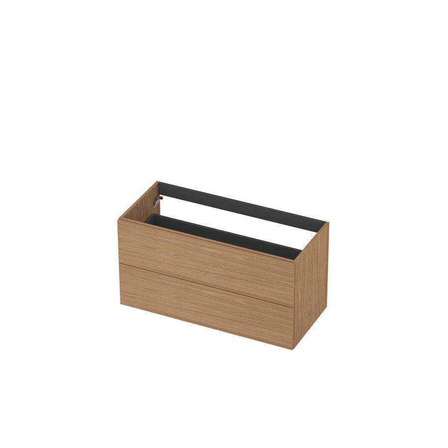 Onderkast 2L decor softclose tbv greep 10cm blank eiken