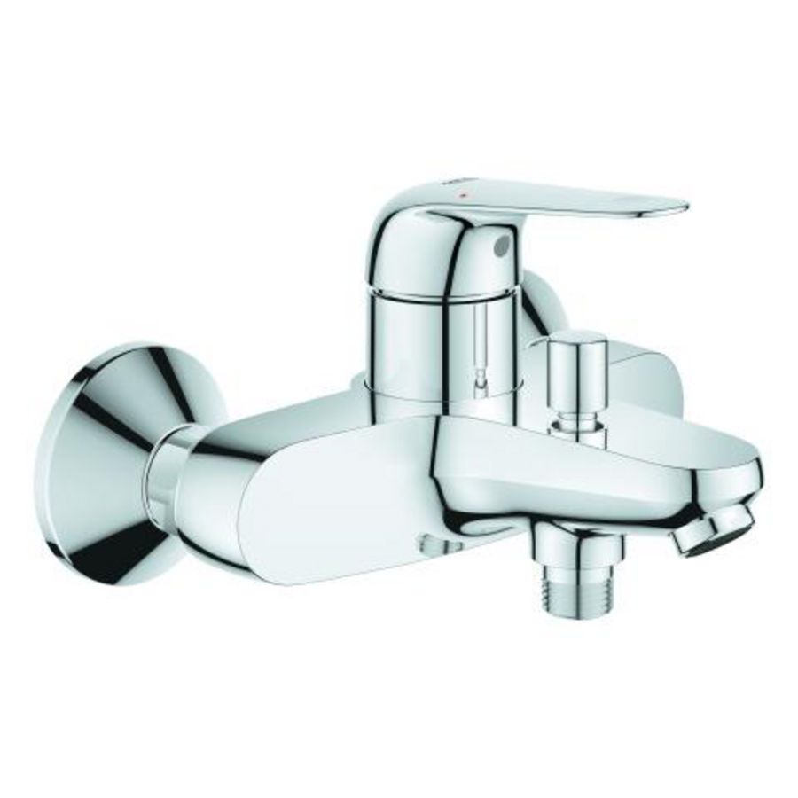 Euroeco badmengkraan 1-hendel met omstel hoh 150mm incl. S-koppelingen (prof)
