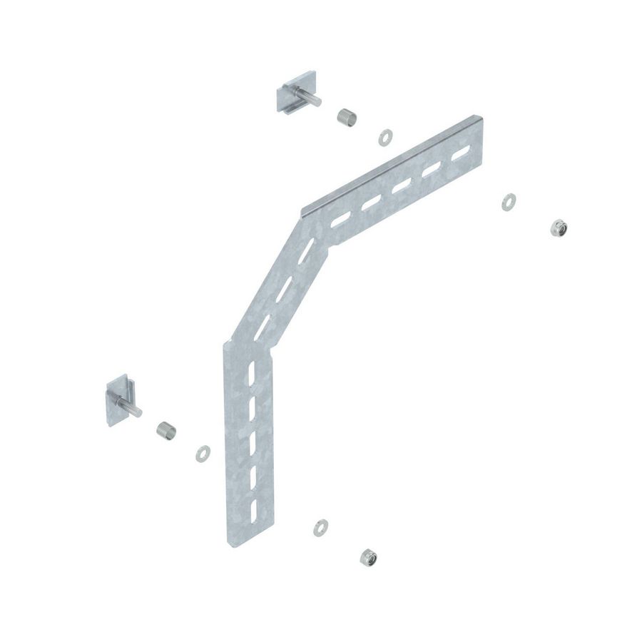 Montagehoek 90gr. C-draadgoot 230x230 Staal thermisch VVE=20