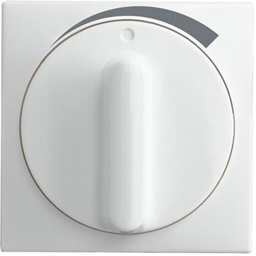 Centraalplaat + greep volume SI-B-alpinwit (1740 DR/03-914)