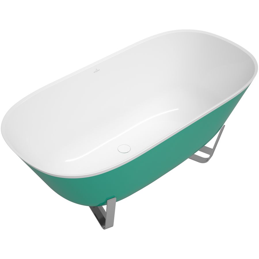 Ligbad Antheus vrijstaand ClrDm 155x75cm UBQ155ANH7F4BCV-01