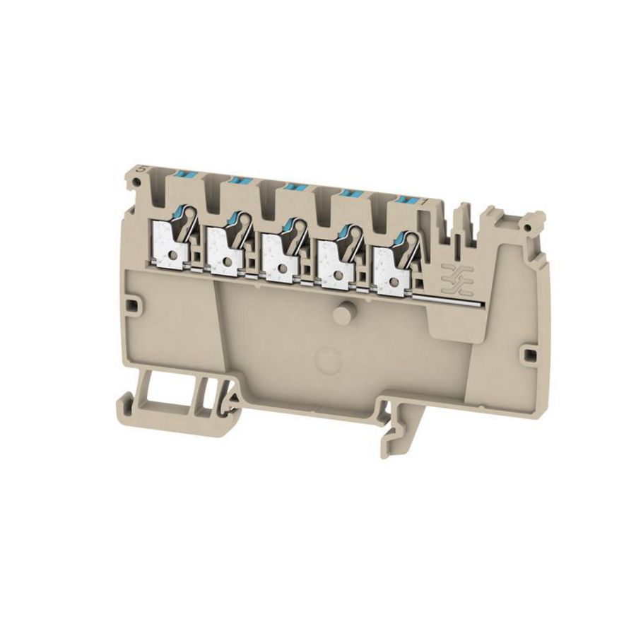 Doorvoer klem p.d.beige 2.5mm² 24A 80 1988100000 VVE=50