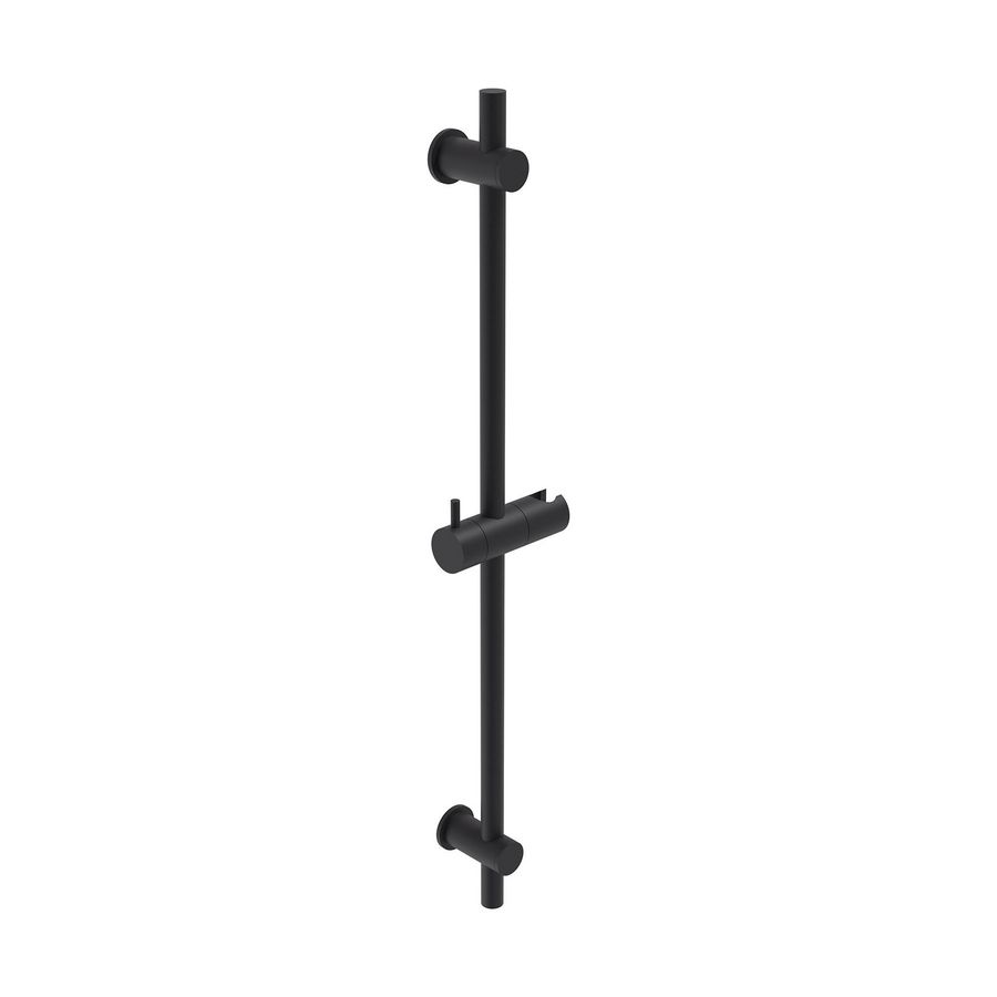 Glijstang incl. glijstuk 70cm mat zwart PED MAY