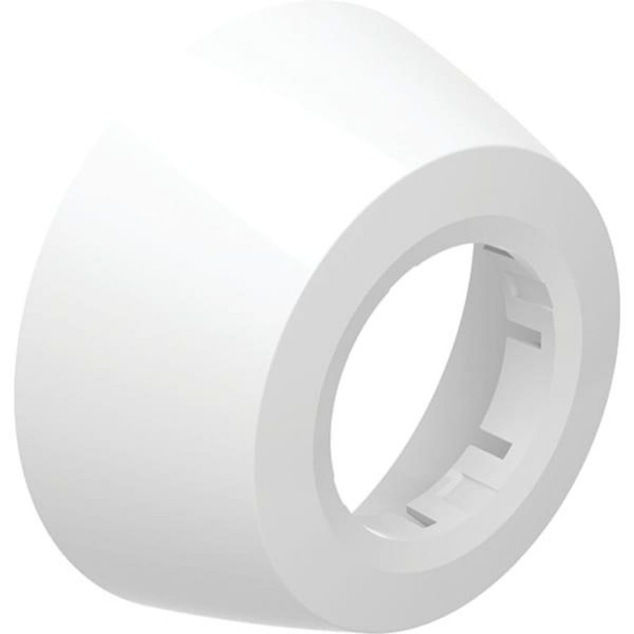 PP-Rozet d50 alpien wit