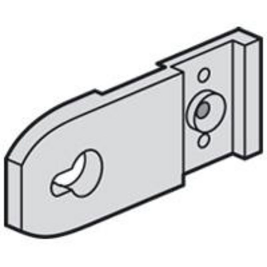 Ophangbeugelset staal XL3 4 stuks