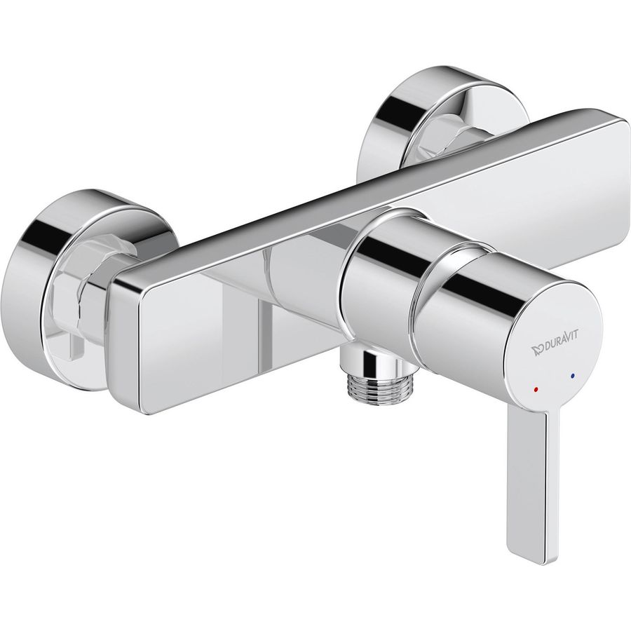 D-Neo 1-hendel douchemengkraan opb chroom 209x140x100mm