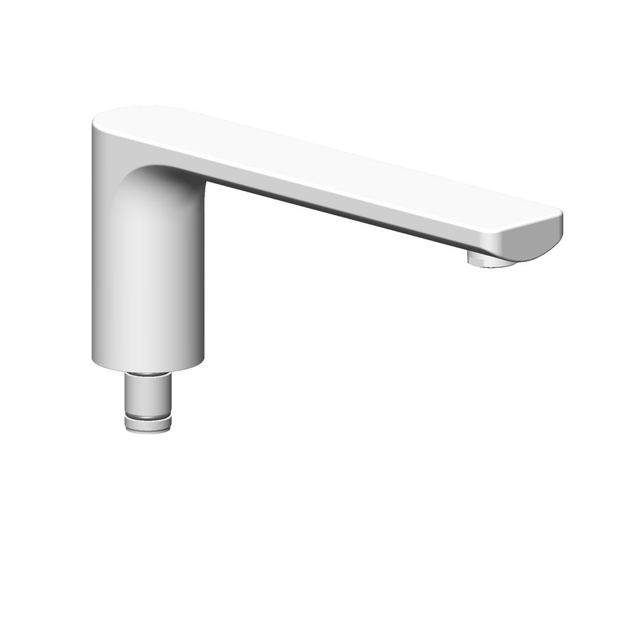 Uitloop 435x285x105mm chr