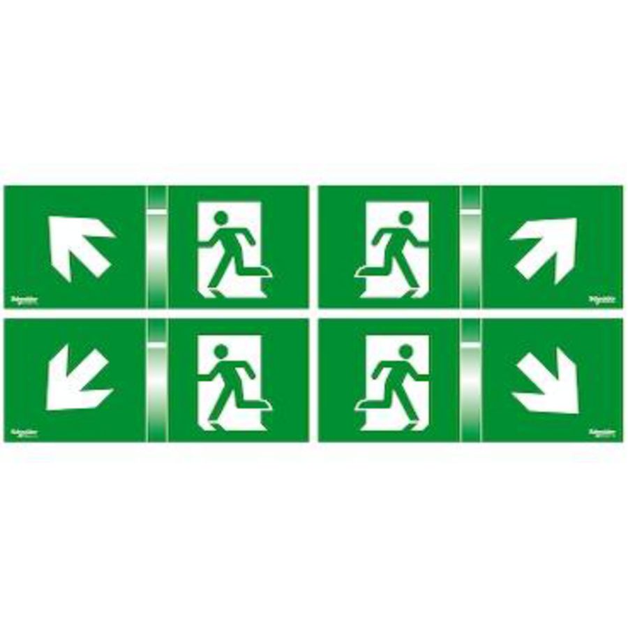 Smartled Uitgangssignalering ISO kit 45 graden 4 pictograme