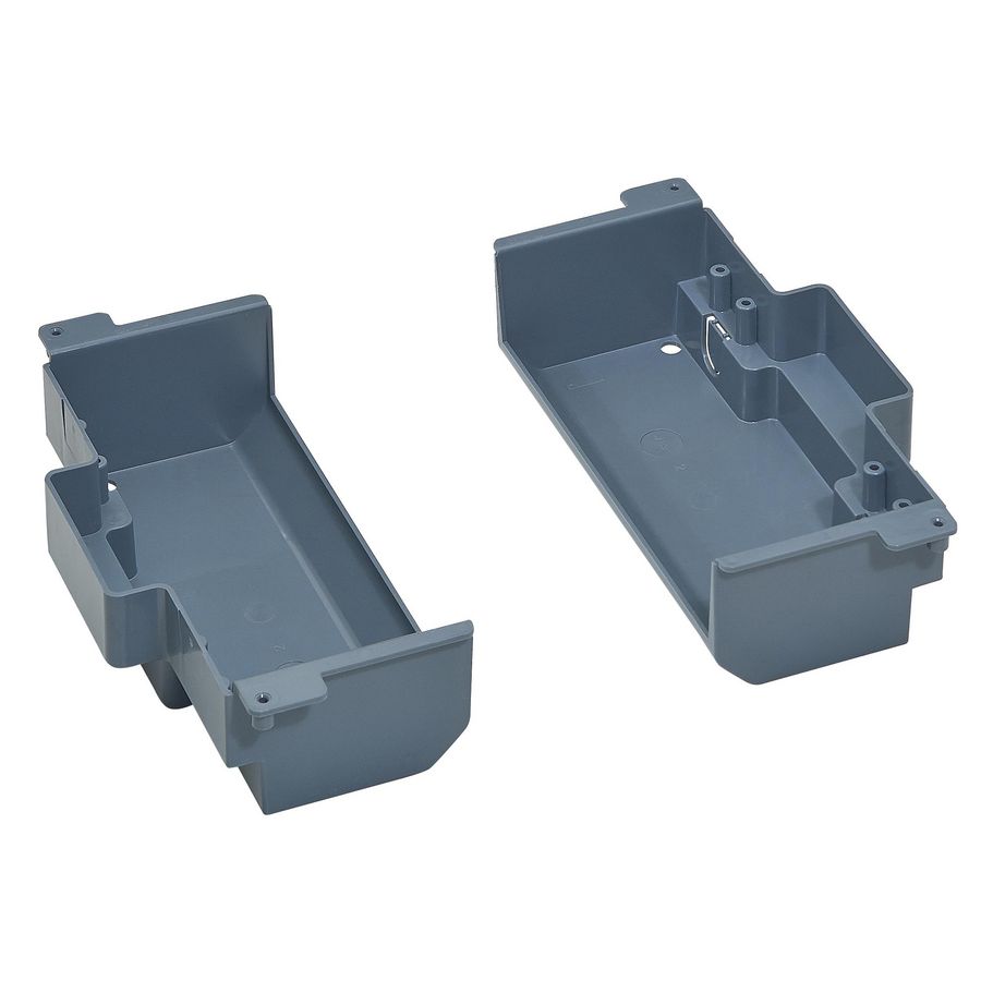 Afschermkappen (set) verticaal 2x4 modulen