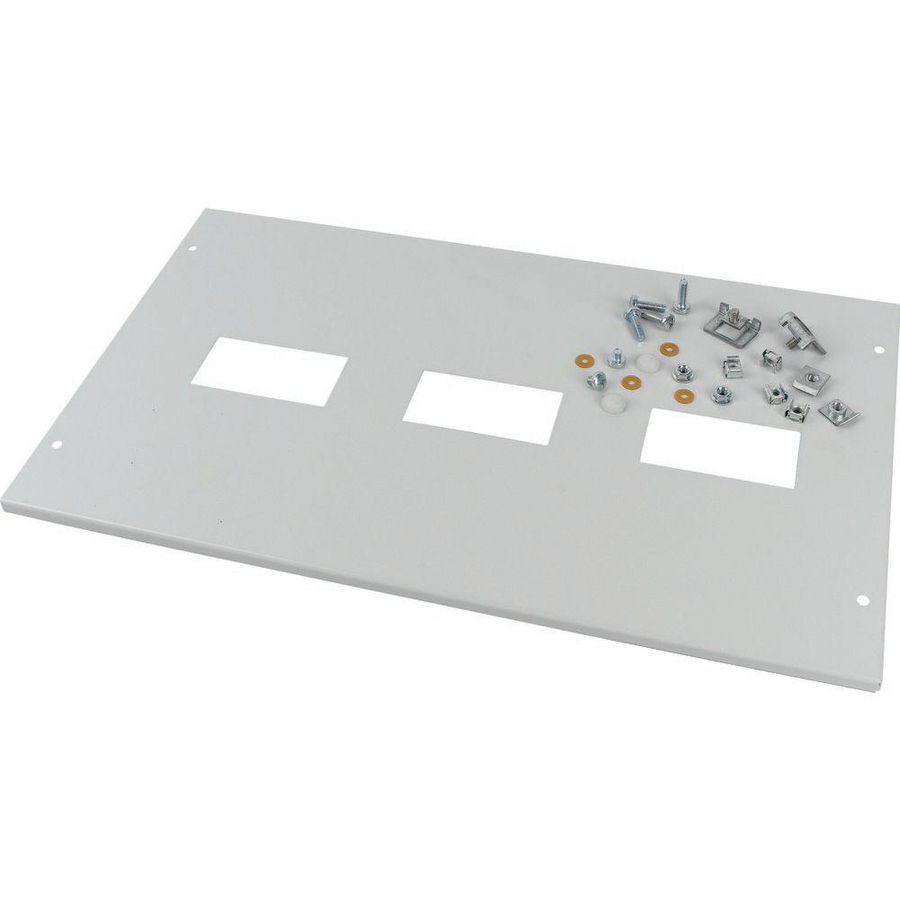 Frontplaat met opening XMN131204CV 2xNZM1 vert. 3P 300x425mm