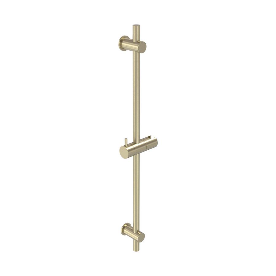 Glijstang incl. glijstuk 70cm geborsteld  mat goud PVD MAY
